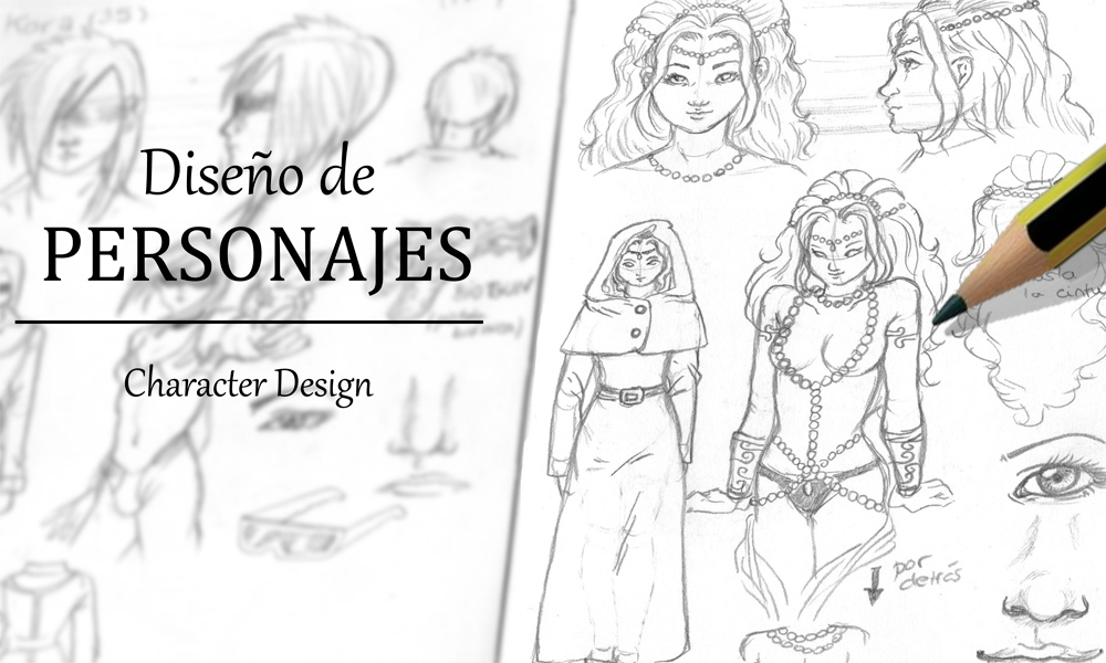 como hacer un diseño de personaje, character design